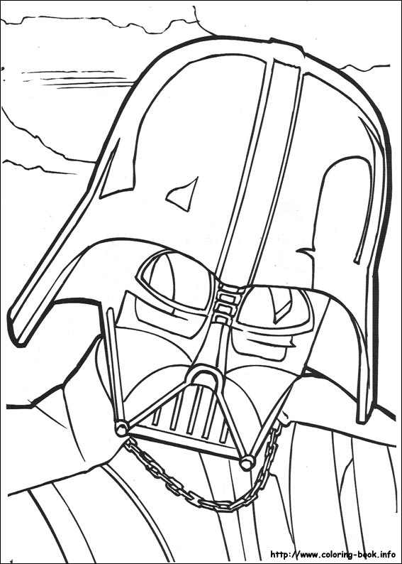 Star Wars coloring picture